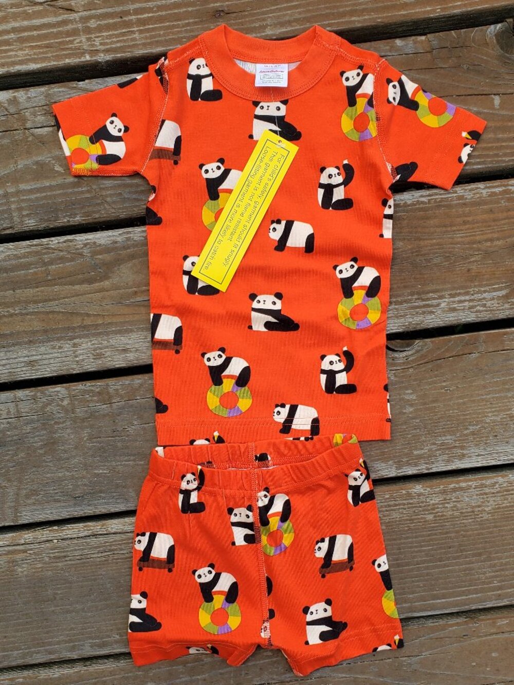 Hanna Andersson Short sleeve pajamas 3T New